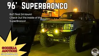 Inside the 1996 SuperBronco | BAT Auction Interior Tour