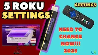 5 настроек Roku, которые НУЖНО изменить СЕЙЧАС!!! - Обновление 2025 года #roku #settings #rokuexp...