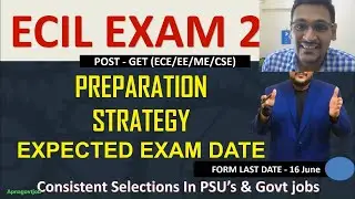 ECIL GET EXAM PREPARATION STRATEGY | EXPECTED EXAM DATE | SYLLABUS FOR ALL BRANCHES #job #ecil