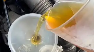 エンジンオイル交換作業　change engine oil  SUZUKI Kei スズキ ケイ HN22S 21Sワークス仕様works