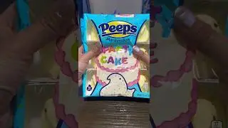 ✨Satisfying Peeps Marshmallow Party Cake#asmr#satisfying#peeps#marshmallow#shorts