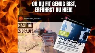 Feuerwehr Sporttest Fitness-Check