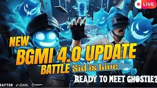 RUSH GAMPLAY New 4.0 update | Live now | Sid is Live #sidislive #bgmi #bgmilivestream