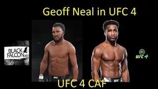Как создать Джеффа Нила в UFC 4