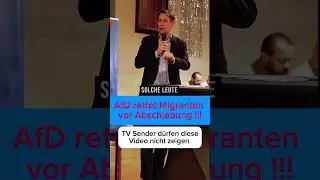 AfD retten Migranten #afd #bundestag #politik #nachrichten #cdu