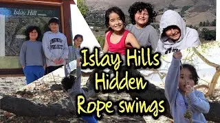 Islay Hill Trail hidden Rope Swings, San Luis Obispo Ca ~Hike #1/2021