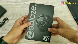 ZEBLAZE VIBE 5 - smartwatch UNBOXING and REVIEW