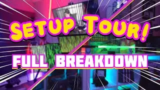 Setup Tour! [FULL BREAKDOWN] #battlestation #pcsetup #trending #gamingsetup