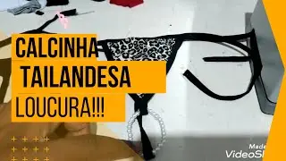 como fazer calcinha tailandesa f&aacute;cil