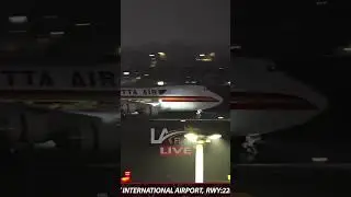 Boeing 747 NIGHT ARRIVAL (KJFK)