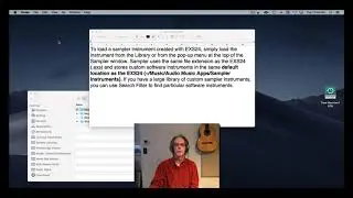 Loading EXS Instruments into SAMPLER in Logic 10.5 - BOLDER Sounds