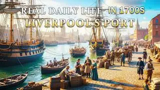 What Daily Life Was REALLY Like in Liverpool’s Port in 1700S | Boring History For Sleep