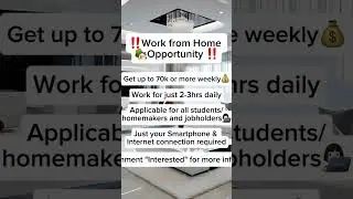 #getpaidonline #howtomakemoneyonline #money #online #youtubeshorts #viralvideo #workfromhome #2025