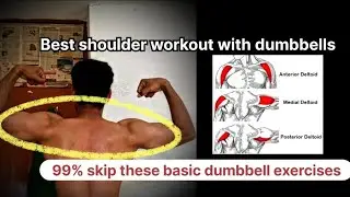 99% Skip These Dumbbell Shoulder Excercises - That's Why They Stay Small