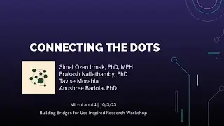 Connecting The Dots: Open Innovation Portal | Building Use-Inspired Bridges