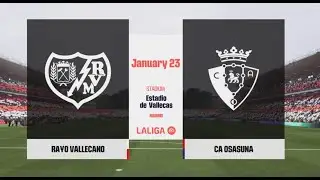 Rayo Vallecano vs Osasuna