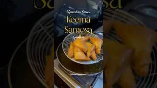Keema Samosa | Ramadan Series Episode 1 🥙🌙 #washmaskitchen