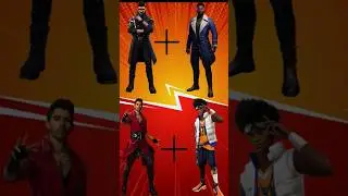 Free Fire Alok and Ford VS K and Leon character #freefire #shorts #viral