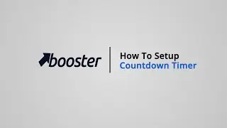 How to Setup Countdown Timer on Shopify with Booster Theme V5