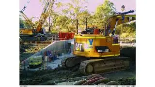 Construction of Bank J Fishway and Regulator at Katarapko