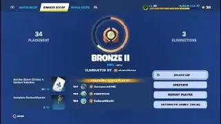 Im not prepared for solo zero build console cup