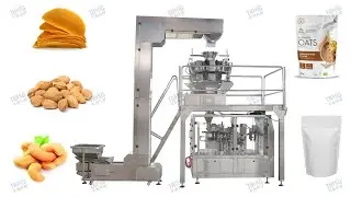 Automatic doybag packing machine, aluminum and kraft paper doybag packing machine