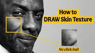 Step‑by‑Step Skin Texture Drawing Tutorial &ndash; Graphite & Charcoal (PART 1)