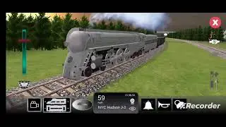 Jogando train sim pela primeira vez 