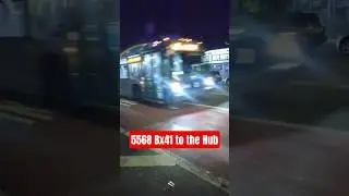 #MTA NYC BUS: 5568 Bx41 @ Webster & 180th #youtubeshorts #music #nycbus #thebronx #dark #commute