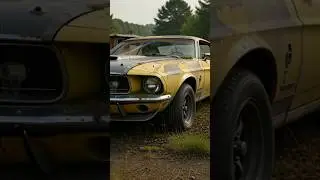 ASMR Car Restoration! Full Restoration of a 1969 Ford Mustang from Abandoned State