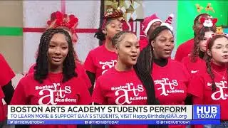 Boston Arts Academy Students' Holiday Performance at NBC