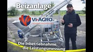 Das Beizgerät VI-AGRO Die Inbetriebnahme, die Leistungsmessung, die Dosierung bestimmen.