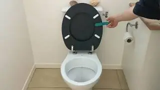 Languette abattant WC