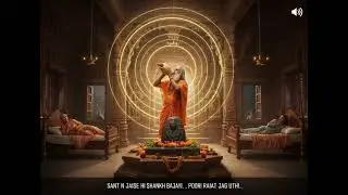 संत की शंखध्वनि और चोरों का हृदय परिवर्तन 🙏