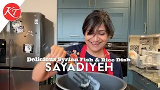 Sayadiyeh - Delicious Syrian Fish & Rice Dish Made with the Instant Pot & Air Fryer - Quick and Easy
