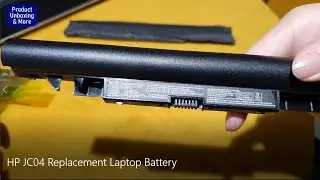 HP Replacement Laptop Battery Installation and Test