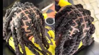 Dreadlocks Retwist for Men #retwist #locjourney #lochealthyroutine #locs #hairstyles