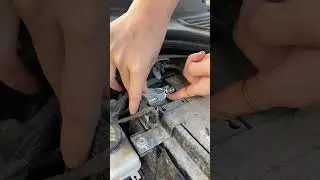 Disconnect the negative terminal of the battery and extinguish the engine fault light #drivetips