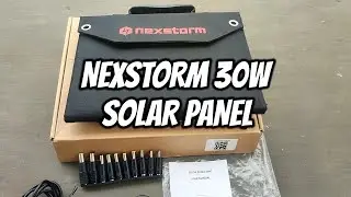 Nexstorm 30W Solar Panel