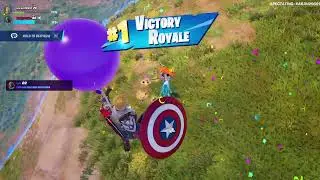 Fortnite Gameplay C5S4 : Captain Jones Beats Wolverine Peely to Win Victory Royale (No Talking)