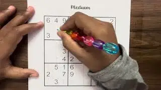 Silent Sudoku Solving 🧩 | Relaxing Logic Puzzle | No Music, No Talking