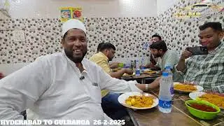 Hyderabad to GULBARGA DARGAH SHARIF GULZAR VLOGS HYD #explore #experience #travel