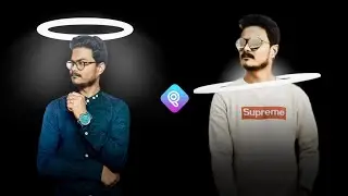 Ring Light Photo Editing Concept Picsart