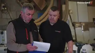 Hiddenbed Ireland - Behind The Scenes.  A sneak peek of our workshop.