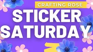 Shaker Cards  | Craft with your Stickers | Join the Fun New Open Collab | #Stickersaturday
