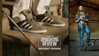 DAN MANCINA E SEU 1&ordm; T&Ecirc;NIS PELA ADIDAS | UNBOXING+REVIEW adidas Busenitz Pro x Dan Mancina
