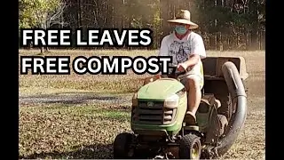 Gathering Up My Leaves and Using Them in My Composting Mix
