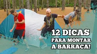 12 DICAS DE BARRACAS QUE TODO ESCOTEIRO DEVERIA SABER! | CANAL SAPS