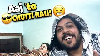 Aaj to chutti hai 😂😬 ll Desi family vlogs ll 2026 