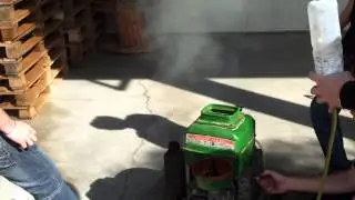 Tobata funcionando com 100% biodiesel (B100)